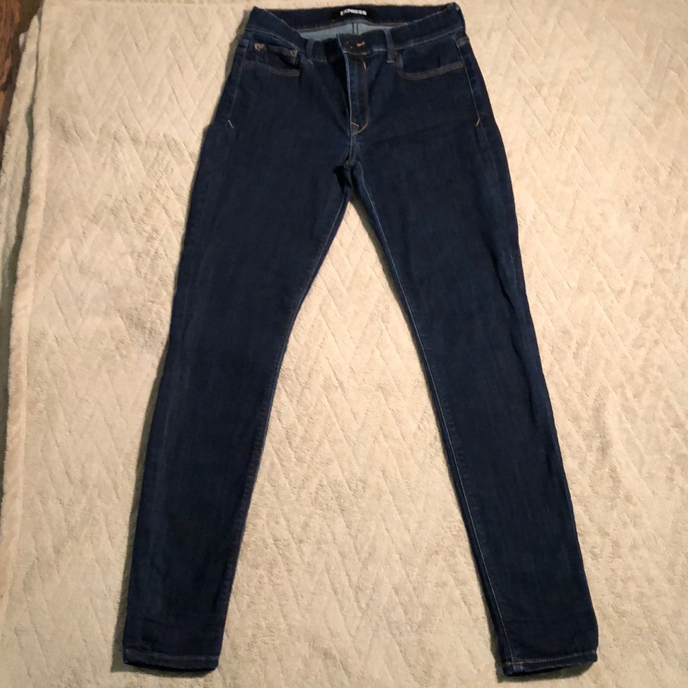 Express Stretch Legging Mid Rise Jeans Size 6R